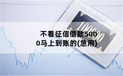 不看征信借款5000馬上到賬的(征信花了借5000)? (http://m.jtlskj.com/) 知識(shí)問(wèn)答 第1張